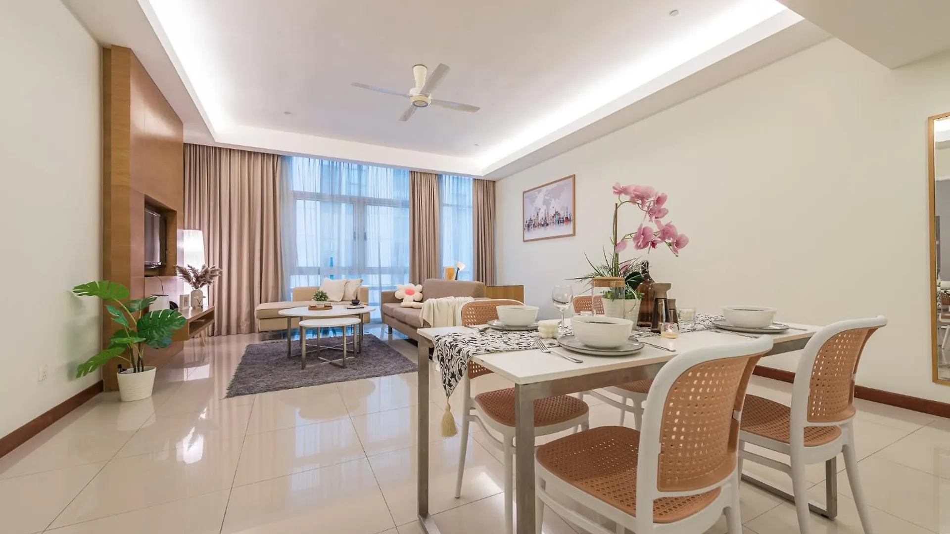 2-6Pax Cozy Room With Bathtub Near Klcc 쿠알라룸푸르 말레이시아